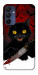 Чехол Horror lucky cat для Galaxy A15