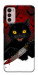 Чехол Horror lucky cat для Motorola Moto G42