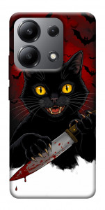Чехол Horror lucky cat для Xiaomi Redmi Note 13 4G
