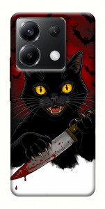 Чехол Horror lucky cat для Xiaomi Poco X6