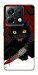 Чехол Horror lucky cat для Xiaomi Poco X6