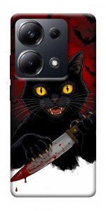 Чехол Horror lucky cat для Xiaomi Poco M6