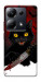 Чехол Horror lucky cat для Xiaomi Poco M6