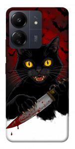 Чехол Horror lucky cat для Xiaomi Poco C65