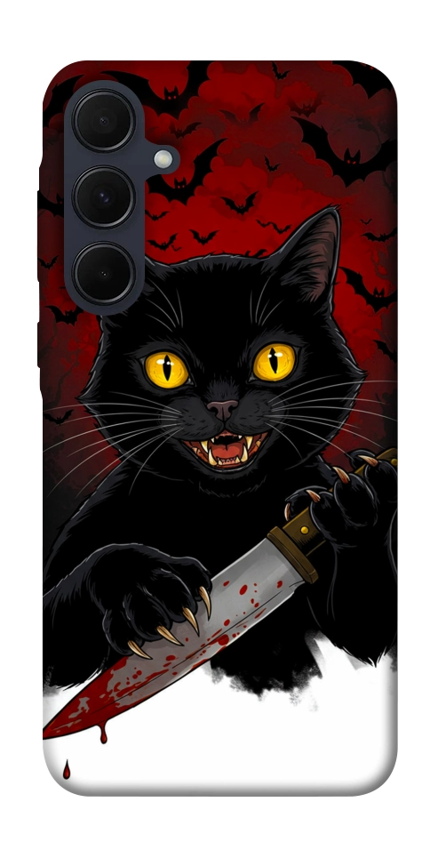 Чехол Horror lucky cat для Galaxy A35