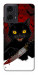 Чехол Horror lucky cat для Motorola Moto G24