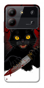 Чехол Horror lucky cat для ZTE Blade A54 4G