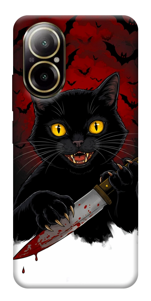 Чехол Horror lucky cat для Realme C67 4G