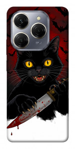 Чохол Horror lucky cat для TECNO Spark 20 Pro