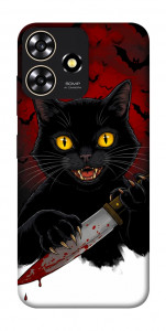 Чехол Horror lucky cat для ZTE Blade A73 4G