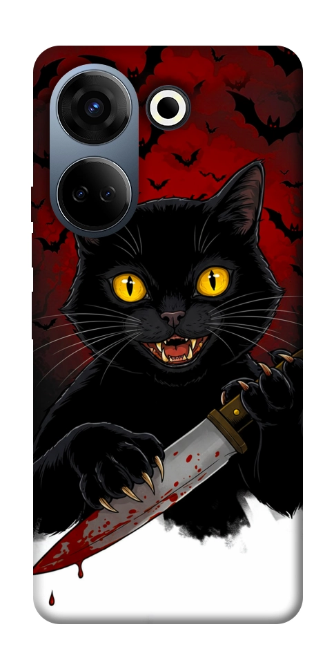 Чохол Horror lucky cat для TECNO Camon 20 Pro (CK7n)