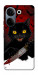 Чохол Horror lucky cat для TECNO Camon 20 Pro (CK7n)