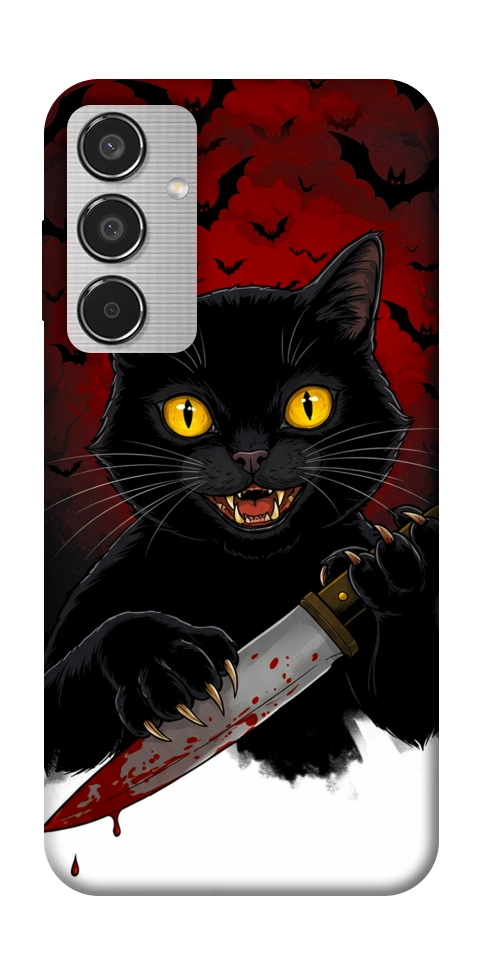 Чехол Horror lucky cat для Galaxy M35 5G