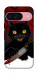 Чехол Horror lucky cat для Google Pixel 9