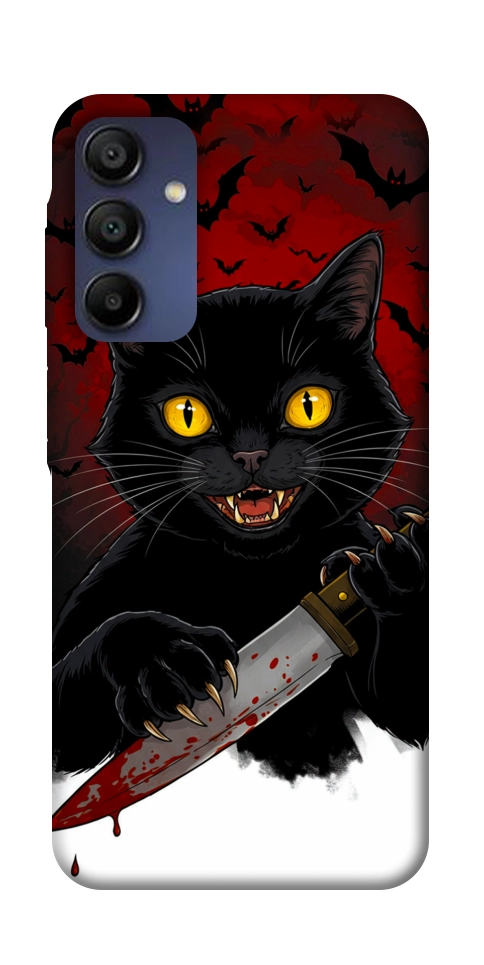 Чехол Horror lucky cat для Galaxy A16 5G