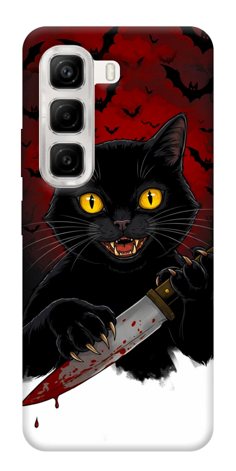 Чохол Horror lucky cat для Infinix Hot 50 4G