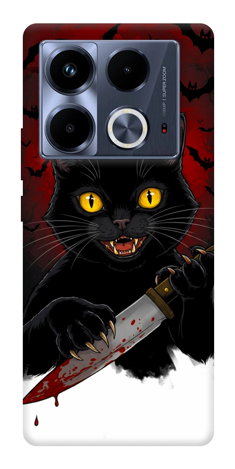 Чохол Horror lucky cat для Infinix Note 40 4G