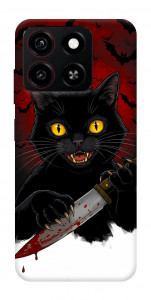 Чехол Horror lucky cat для ZTE Blade A35 4G