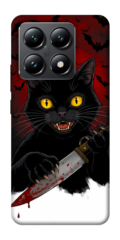 Чехол Horror lucky cat для Xiaomi 14T