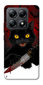 Чехол Horror lucky cat для Xiaomi 14T Pro