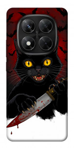 Чехол Horror lucky cat для Xiaomi Redmi Note 14 Pro 5G