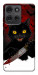 Чехол Horror lucky cat для Motorola Moto G75 5G