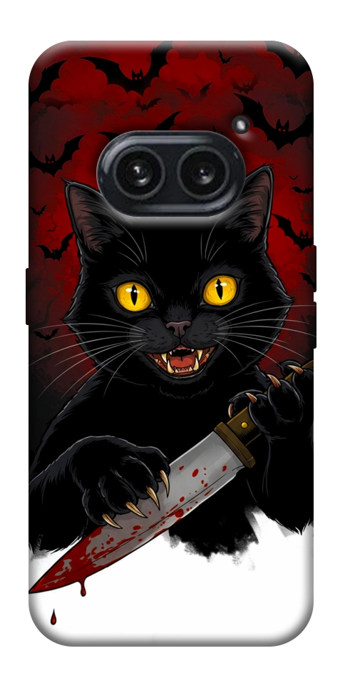 Чехол Horror lucky cat для Nothing Phone (2a)