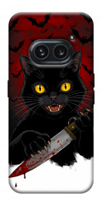 Чехол Horror lucky cat для Nothing Phone (2a)