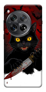 Чехол Horror lucky cat для OnePlus 12
