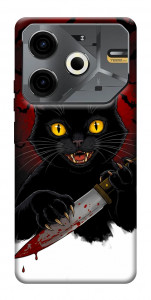 Чохол Horror lucky cat для TECNO Pova 6 Neo (LI6)