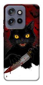 Чехол Horror lucky cat для Motorola Edge 50 Neo