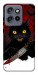 Чехол Horror lucky cat для Motorola Edge 50 Neo