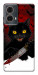 Чехол Horror lucky cat для Motorola Moto G85