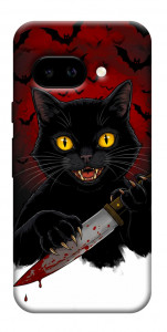 Чехол Horror lucky cat для Google Pixel 9a