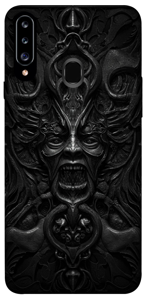 Чехол Horror pattern для Galaxy A20s (2019)