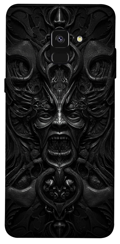 Чехол Horror pattern для Galaxy A8 (2018)