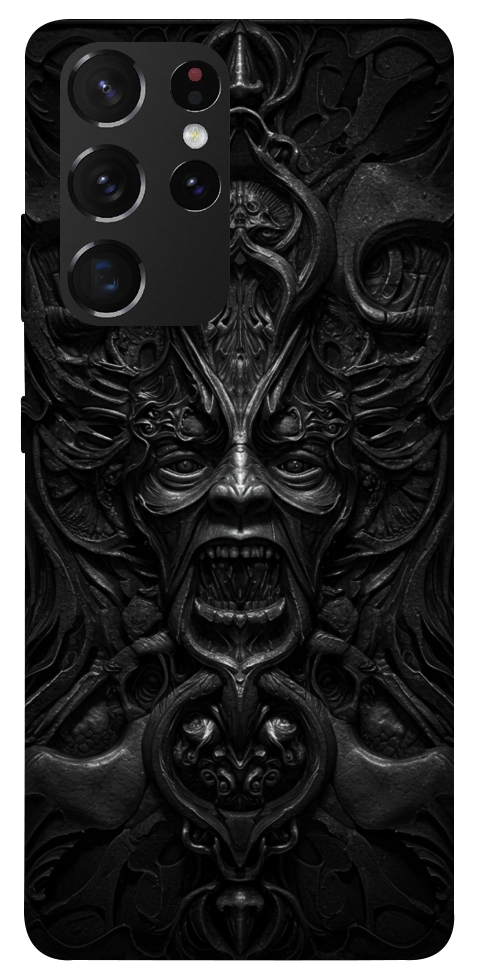 Чехол Horror pattern для Galaxy S21 Ultra