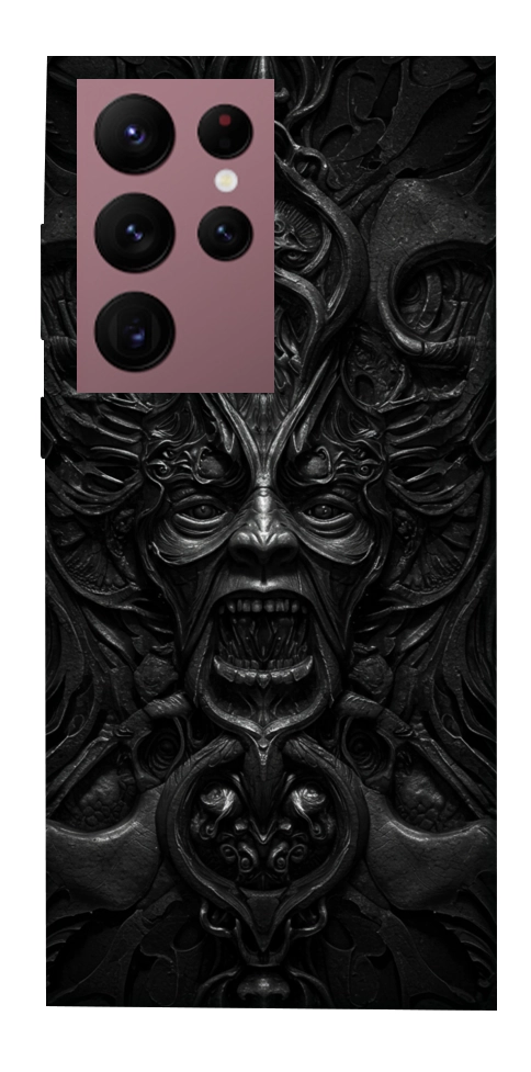 Чехол Horror pattern для Galaxy S22 Ultra