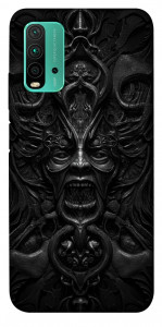 Чехол Horror pattern для Xiaomi Redmi Note 9 4G