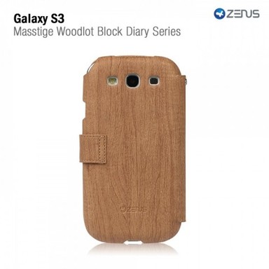 Фото Кожаный чехол Zenus Masstige Dot Color Point Diary Series для Samsung i9300 Galaxy S3 (Бежевый) на vchehle.ua