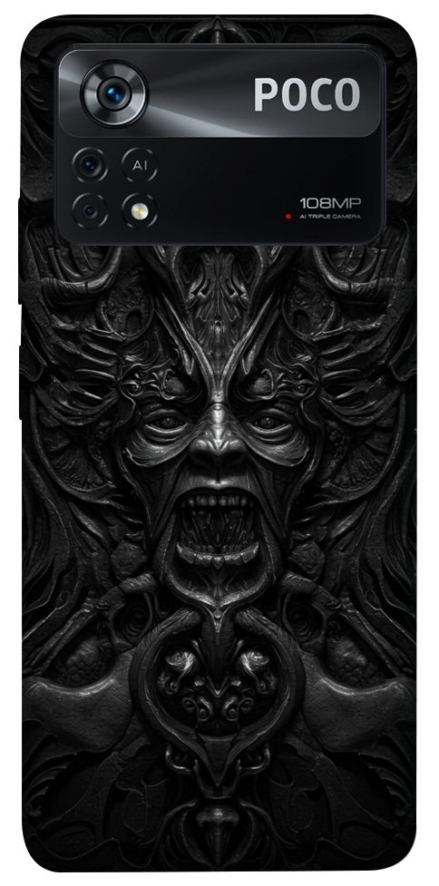 Чехол Horror pattern для Xiaomi Poco X4 Pro