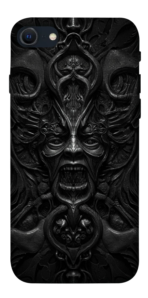 Чехол Horror pattern для iPhone SE (2022)