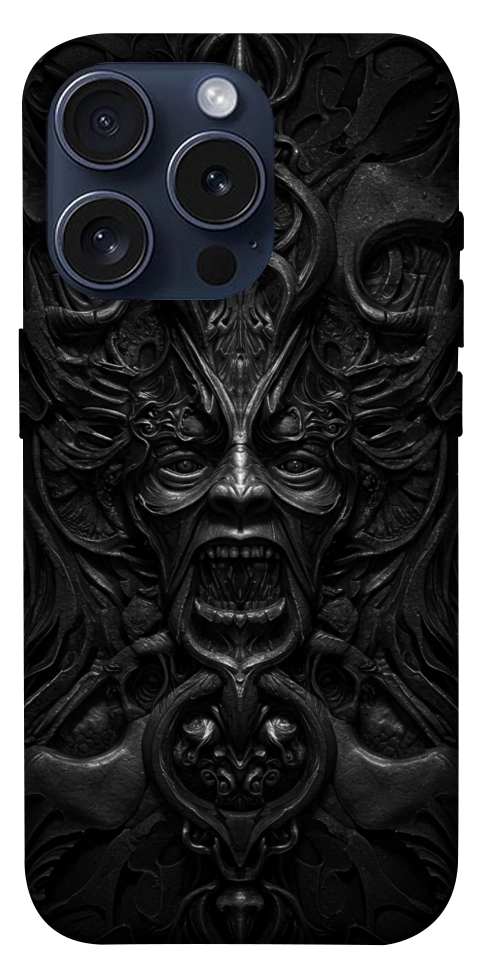 Чехол Horror pattern для iPhone 15 Pro