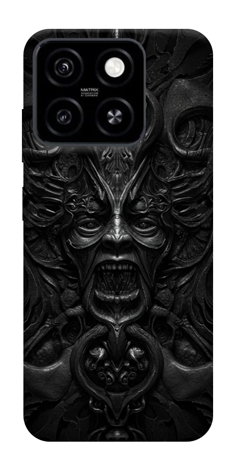 Чехол Horror pattern для ZTE Blade A55 4G
