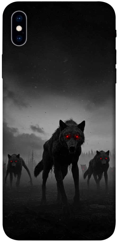 Чехол Horror wolfs для iPhone XS Max