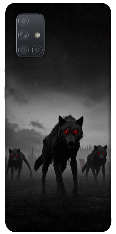 Чехол Horror wolfs для Galaxy A71 (2020)