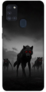 Чехол Horror wolfs для Galaxy A21s (2020)