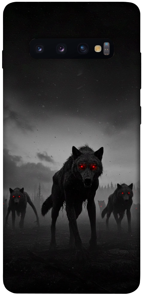 Чохол Horror wolfs для Galaxy S10 Plus (2019)