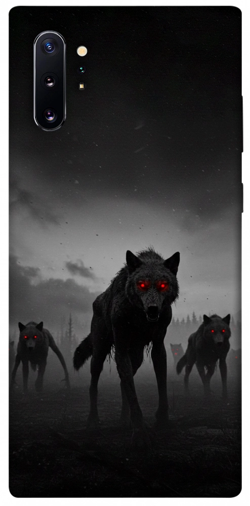 Чехол Horror wolfs для Galaxy Note 10+ (2019)
