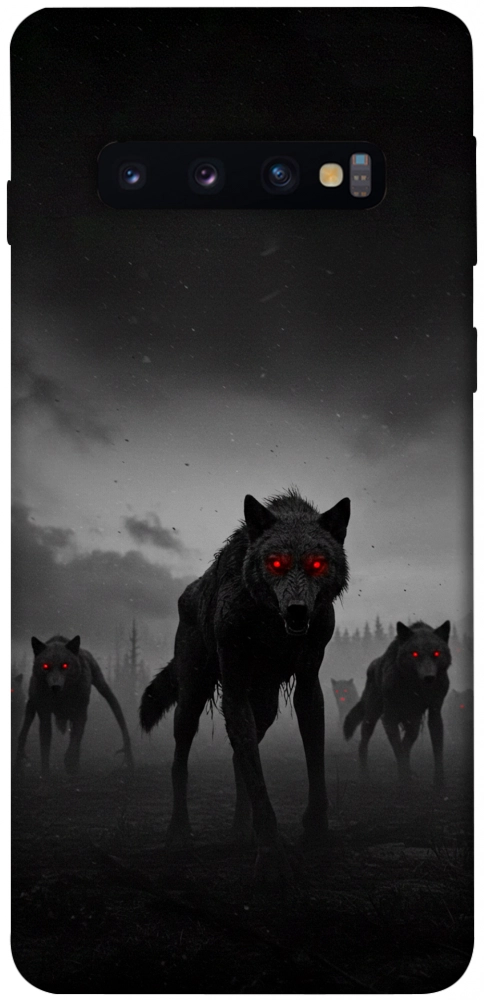 Чехол Horror wolfs для Galaxy S10 (2019)